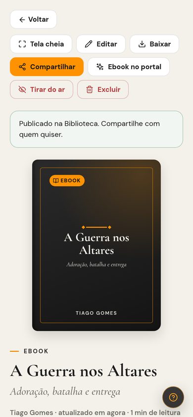 Papiros no celular
